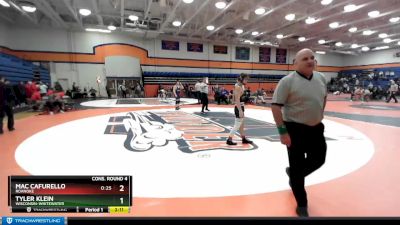 125 lbs Cons. Round 4 - Mac Cafurello, Roanoke vs Tyler Klein, Wisconsin-Whitewater