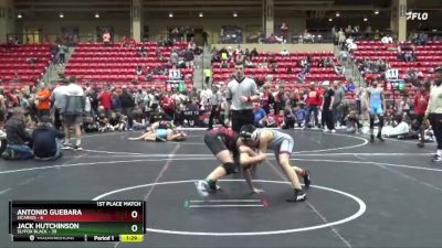 115 lbs Finals (2 Team) - Antonio Guebara, Sicarios vs Jack Hutchinson, SlyFox Black