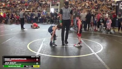 53 lbs Cons. Round 1 - Noah Asimakopoulos, Boardman vs Jace Bailey, Clyde Amatuer Wrestling