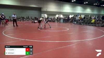 115 lbs Round 1 (8 Team) - Mady Whitted, Indiana Ice vs Keely Heaton-Custer, Montana Silver