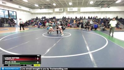 182 lbs Cons. Round 4 - Logan Witten, Trabuco Hills vs Sylas Alva, Highland (Bakersfield)