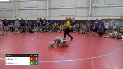 108 lbs Pools - Justuce Fisher, Ohio Gold vs Zach Rehak, Phoenix W.C. - Red