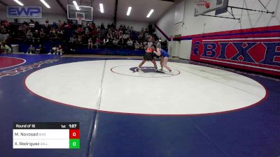 126 lbs Round Of 16 - Madyn Novosad, Bixby Girls vs Ximena Rodriguez, Sallisaw