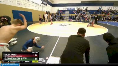 78 lbs Round 4 - Kyler Parry, Mt Spokane Wrestling Club vs Eliseo Escalera Alton, Prometheus Wrestling Club