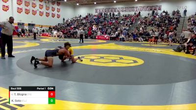 144 lbs Cons. Round 3 - Talen Blogna, Saint Ignatius vs Kaden Soto, St. John Jesuit