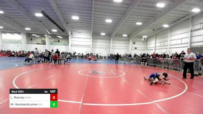 52 lbs Round Of 16 - Luke Rooney, Spartan WC vs Mark Hambardzumian, New England Gold WC