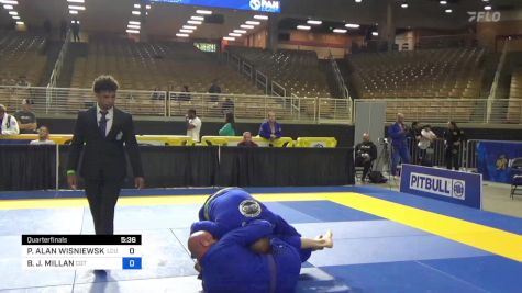 PETER ALAN WISNIEWSKI vs BRANDAN J. MILLAN 2024 Pan Jiu Jitsu IBJJF Championship