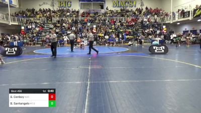 127 lbs Consy 2 - Gannon Conboy, Norwin vs Bryan Santangelo, Mt.St.Joseph-MD