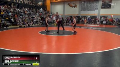 100 lbs Round 1 - Carver Crippen, DC Elite vs Kole Claussen, MWC Elite