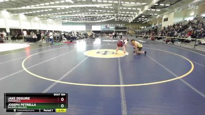 174 lbs Semifinal - Joseph Petrella, Baldwin Wallace vs Jake DeGuire, Springfield