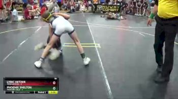 78 lbs Semis & 1st Wrestleback (8 Team) - Lyric Hetzer, Team Gotcha vs Phoenix Shelton, Missouri Gold