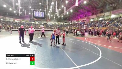 70 lbs Round Of 16 - Leonardo Hernandez, Little Warriors vs Keyen Rogers, SLV Elite