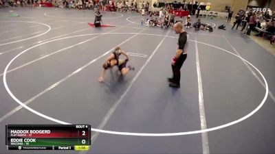 80 lbs Round 2 (4 Team) - Eddie Cook, Waconia vs Maddox Boogerd, Flat Earth