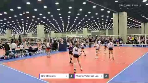 BEV 18 Empire vs Phoenix Volleyball Legacy - 2022 JVA World Challenge presented by Nike - Expo Only