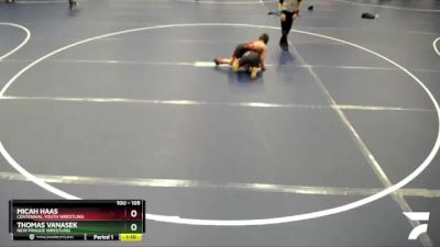 105 lbs Cons. Round 2 - Thomas Vanasek, New Prague Wrestling vs Micah Haas, Centennial Youth Wrestling