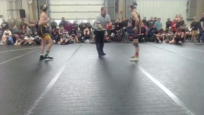 120 lbs Round 6 (8 Team) - Ethan Aftewicz, Mat Assassins vs Dom Reynolds, PA Alliance Blue