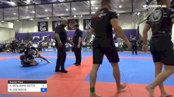 KENJI BENJAMIN SETTE vs DYLAN LEE ROYCE 2019 Pan IBJJF Jiu-Jitsu No-Gi Championship