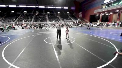 52 lbs Quarterfinal - Mason Haslem, Uintah vs Melissa Book, Pomona Elite