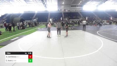 113 lbs Rr Rnd 1 - Andres Camberos, So Cal Grappling vs Caden Avery, Carbon WC