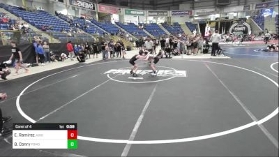 65 lbs Consi Of 4 - Ezekiel Ramirez, Juggernaut WC vs Brekston Conry, Pomona Elite