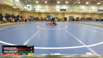 70-75 lbs Quarterfinal - Noah Shuemake, Pirate Wrestling Club vs Lucas Natalini, Columbus Wrestling Club