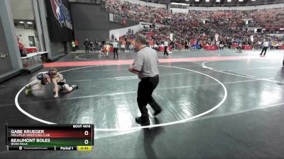 72 lbs Cons. Round 4 - Beaumont Boles, River Falls vs Gabe Krueger, Mollitium Wrestling Club