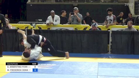 GABRIEL ARGENTINO FERREIRA FELIP vs MATTHEW FREDERICK DONNELLY 2024 Pan Jiu Jitsu IBJJF Championship