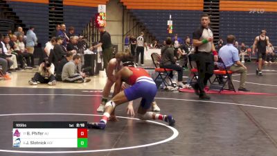 165 lbs Consi Of 8 #1 - Breon Phifer, American vs Jake Slotnick, Hofstra