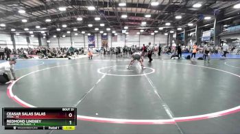 210 lbs Rd# 9- 2:15pm Saturday Final Pool - Ceasar Salas Salas, POWA vs Redmond Lindsey, Oklahoma Outlaws