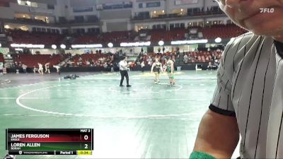 160 lbs Cons. Round 4 - James Ferguson, Eagle vs Loren Allen, Borah