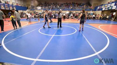 130 lbs Rr Rnd 1 - Parker Goss, Vinita Kids Wrestling vs Cameron Bougher, Mannford Pirate Youth Wrestling