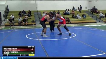 285 lbs Cons. Semi - Michael Brent, Fresno State Wrestling Club vs Javier Montoya, Palomar