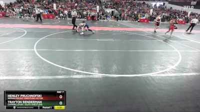 110 lbs Cons. Round 2 - Trayton Renderman, Campbellsport Youth Wrestling vs Henley Pruchnofski, Neenah Rocket Wrestling Factor