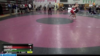 145 lbs Quarterfinal - Cooper Paxton, Waterloo West vs Sam Scott, Dubuque Senior