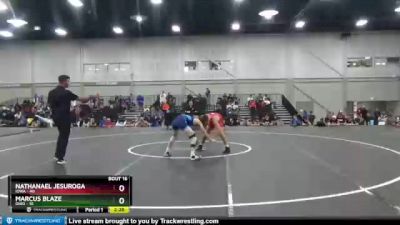 120 lbs Placement Matches (8 Team) - Nathanael Jesuroga, Iowa vs Marcus Blaze, Ohio