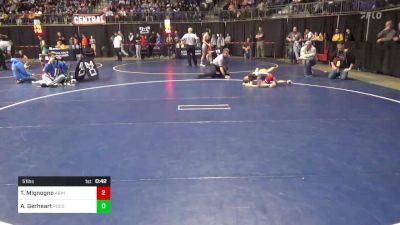 51 lbs Round Of 16 - Thomas Mignogno, Abington vs Andrew Gerheart, Pocono Mountain East