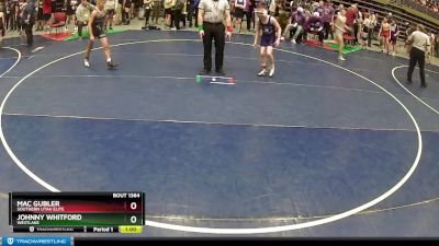 97 lbs Cons. Semi - Mac Gubler, Southern Utah Elite vs Johnny Whitford, WESTLAKE