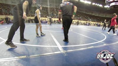 90 lbs Consi Of 16 #1 - Xander Haught, Plainview Youth Wrestling Club vs Antonio Gauna, South Central Punisher Wrestling Club