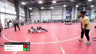 285 lbs Rr Rnd 2 - Connor Reynolds, RedNose Wrestling School - HS vs Jonathan Davis, BoomRanch