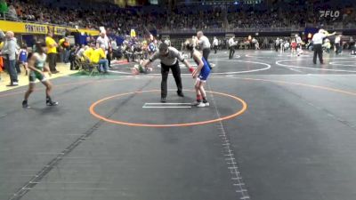 65 lbs Consi Of 32 #2 - Jace Cote, Union City vs Marco Franco, Berks Catholic