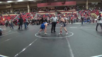 150 lbs Round 5 - Brylor Hinshaw, Neodesha Wrestling Club vs Levi Keeler, TEAM NORTH STARS