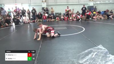 100 lbs Pools - Porter Adams, Backyard Brawlers vs Ryan Addis, Ares W.C. (MI)