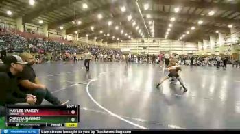 92 lbs Round 2 (6 Team) - Maylee Yancey, Oregon vs Chrissa Hawkes, Utah Black