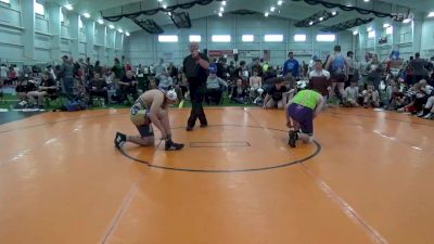 205 lbs Round 3 - Ace McElravy, Ragin Raisins vs Maximus Gomez, Grandville WC