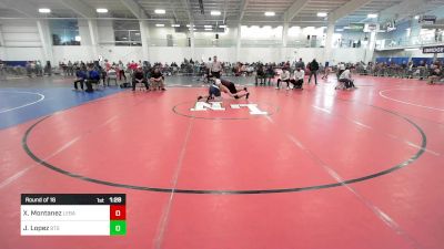 154 lbs Round Of 16 - Xavier Montanez, Lebanon NH vs Josiah Lopez, BTS Providence