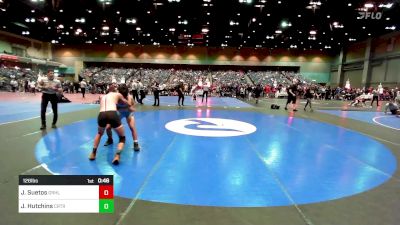 126 lbs Consi Of 16 #1 - Jayson Suetos, Granite Hills (El Cajon) vs Joey Hutchins, Crater