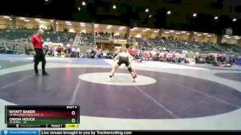 145 lbs Round 3 (4 Team) - Orion Houck, 3A Burns vs Wyatt Baker, 3A Willamina/Falls City