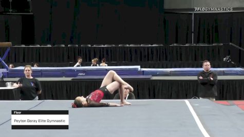 Peyton Doray Elite Gymnastic Acad - Floor - 2022 Elevate the Stage Huntsville presented by SportsMED & Crestwood