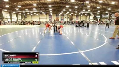 130 lbs Rd# 5- 3:45pm Friday Final Pool - Riley Watts, Iowa Black vs Marcus Killgore, Aggression Legionaries