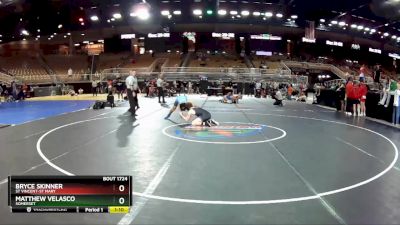 126 lbs Quarterfinal - Matthew Velasco, Somerset vs Bryce Skinner, ST VINCENT-ST MARY